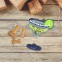 Salty Canvas Dog Toy on Rope – Pavilion’s Pets – 12″